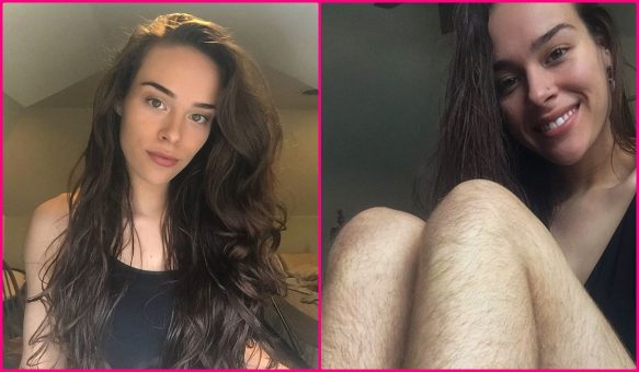 بالفيديو:شابة تمتنع عن حلق شعر ساقيها لعام كامل.. والنتيجة صادمة