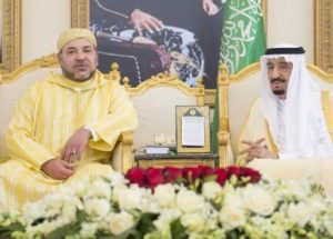 الملك محمد السادس والعاهل السعودي