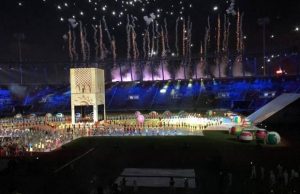 افتتاح الألعاب الافريقية
