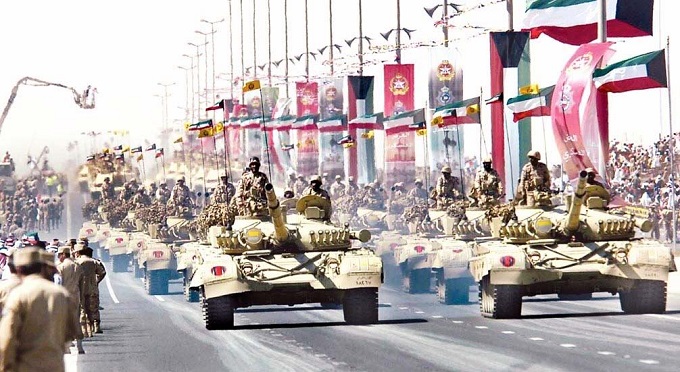 طبول الحرب تقرع بالخليج و الكويت ترفع حالة "الاستعداد القتالي" لوحداة الجيش