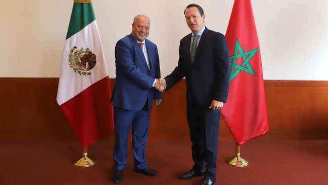 سفير المغرب بالمكسيك يتباحث مع مسؤولين سياسيين وجامعيين مكسيكيين