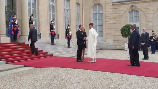 الأمير مولاي الحسن يحضر مأدبة غذاء على شرف رؤساء الدول والحكومات الحاضرة لتشييع جثمان جاك شيراك