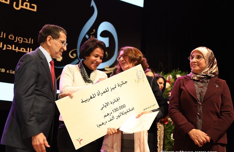 الرباط: تتويج الفائزين بجائزة “تميز للمرأة المغربية” في دورتها الخامسة