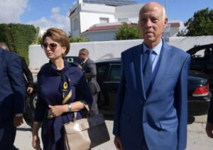 زوجة الرئيس التونسي الجديد