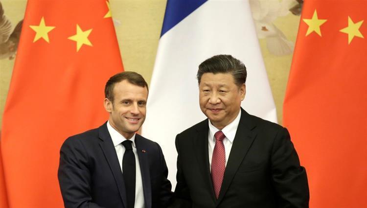 فرنسا و الصين توقعان اتفاقيات تجارية بقيمة 15 مليار دولار