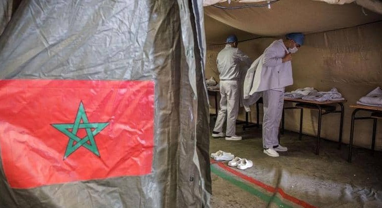 بعد التعليمات الملكية..المستشفى الميداني المغربي ببيروت يبدأ في تقديم خدماته