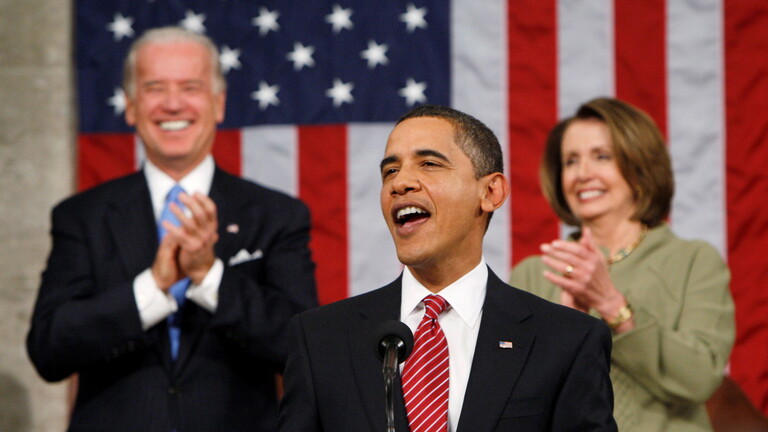 أوباما يهنىء بايدن وهاريس بفوزهما في الانتخابات الأمريكية