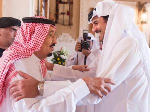 فتح الأجواء والحدود بين السعودية وقطر