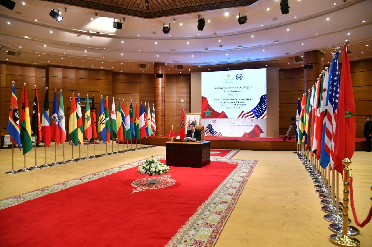 اجتماع وزاري بمشاركة 40 بلدا وواشنطن تؤكد الصحراء مغربية والحكم الذاتي هو الحل