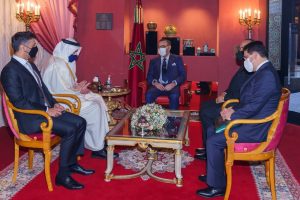 جلالة الملك محمد السادس يستقبل وزير الخارجية الإماراتي