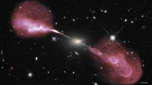 ناسا تنشر صورة للثقب الأسود الهائل هيركيوليز أ
