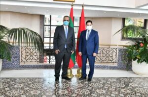 وزير الخارجية الموريتاني يصل الى المغرب كمبعوث من الرئيس الى جلالة الملك