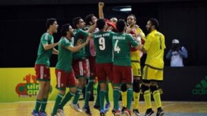المغرب يهزم مصر برباعية ويتوج بطلا لكأس العرب للصالات