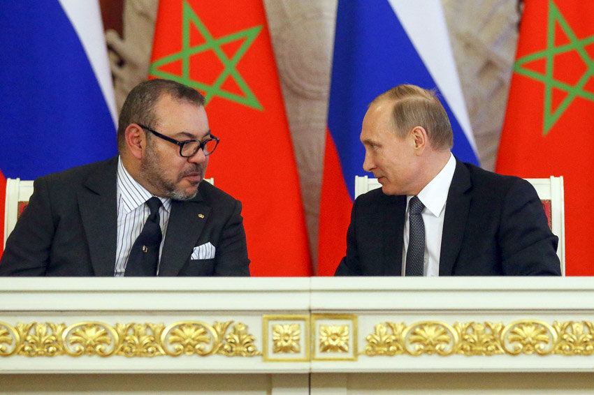 الملك محمد السادس: المغرب متمسك بتعزيز التعاون مع روسيا