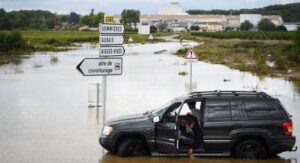 الفيضانات فرنسا