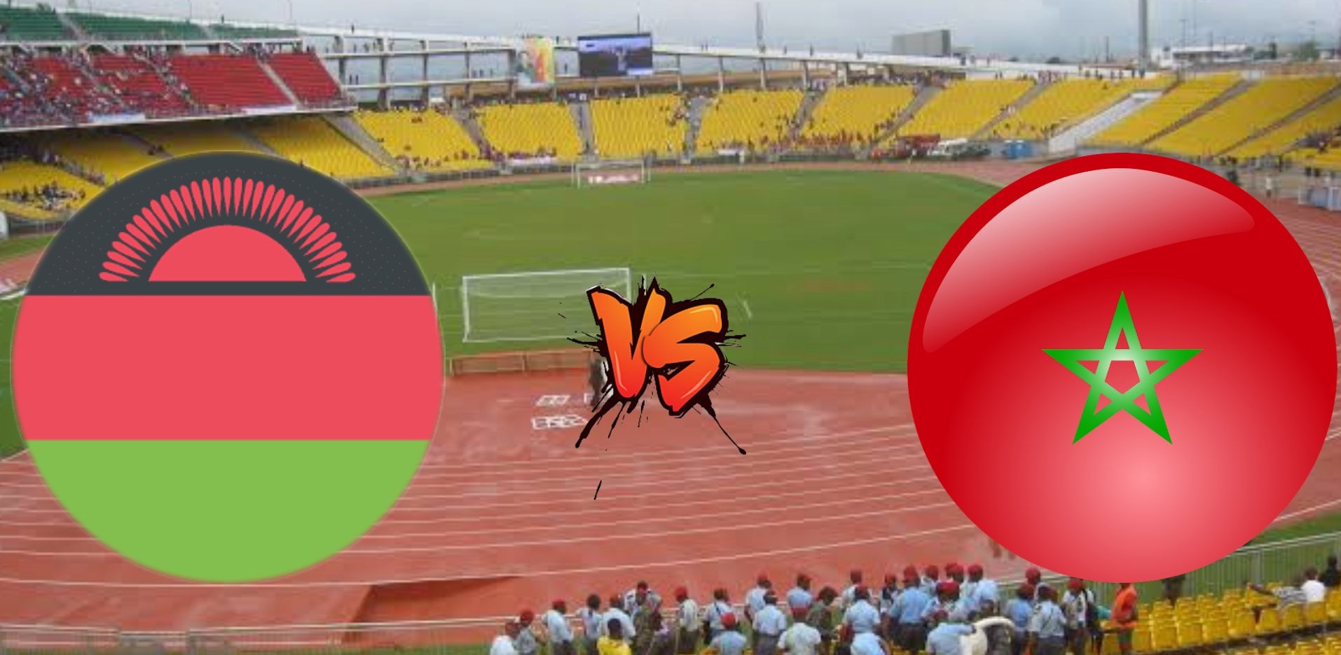 مباراة المغرب و مالاوي