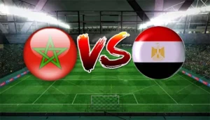 مباراة مصر و المغرب