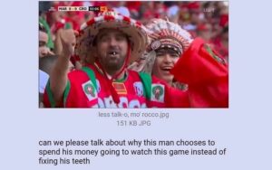 المشجع المغربي