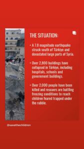 احصائيات زلزال تركيا وسوريا