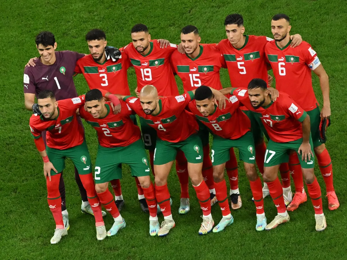 المنتخب المغربي مباراة
