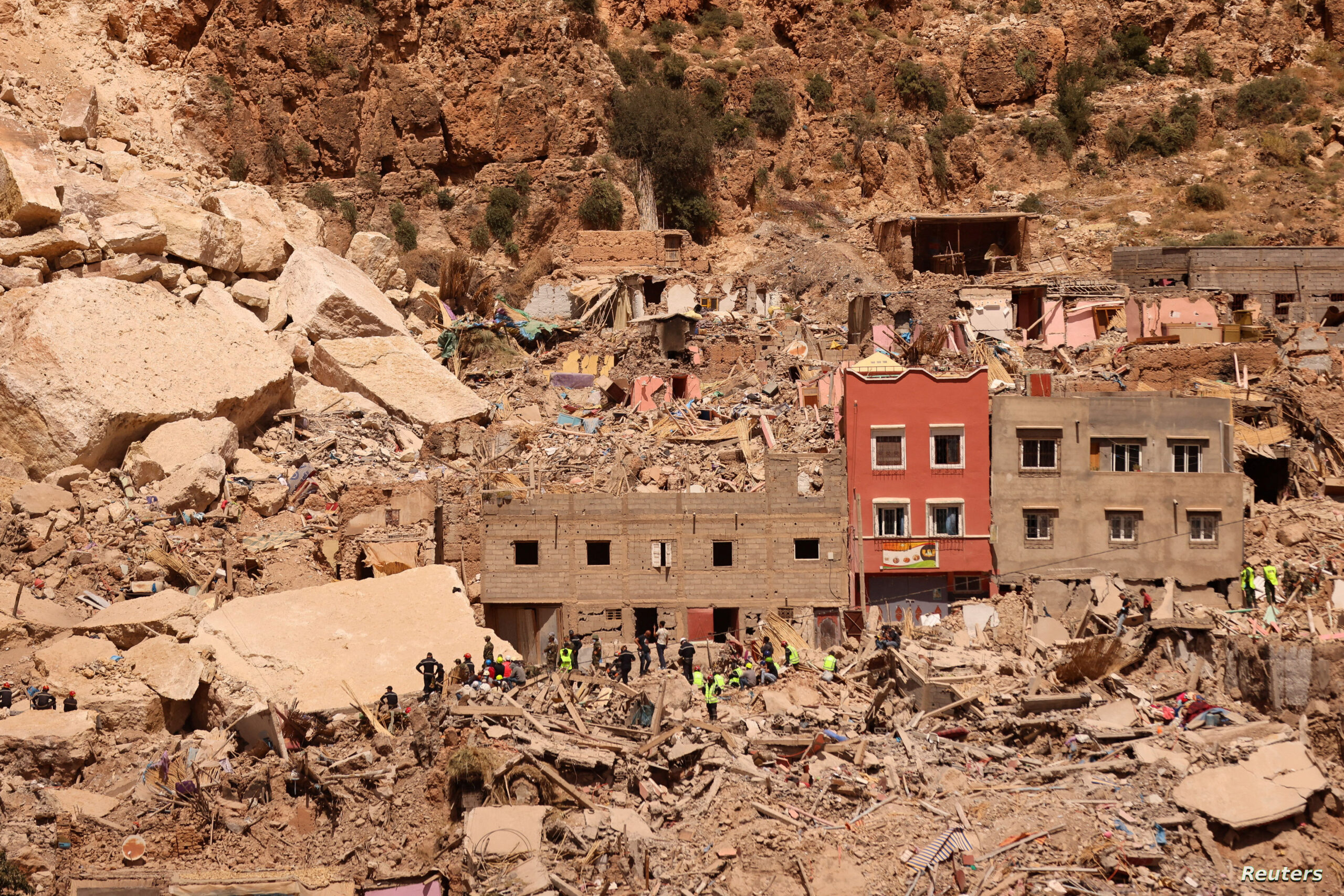 زلزال المغرب رفع مستوى الأرض بما يصل إلى 20 سنتيمترا