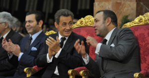 نيكولا ساركوزي و الملك محمد السادس