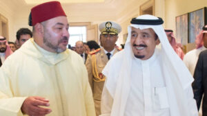 الملك محمد السادس و العاهل السعودي