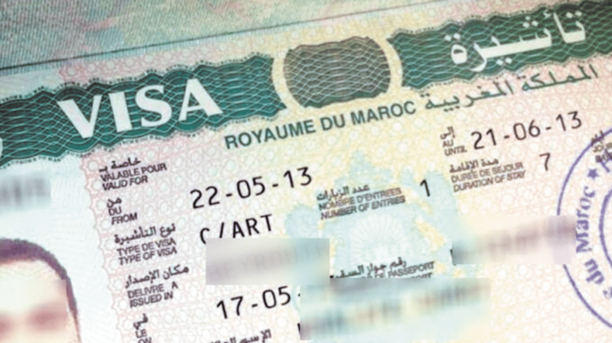 التأشيرة