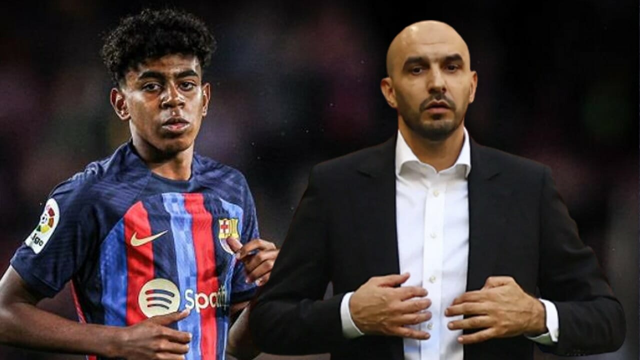 الركراكي يكشف كواليس محاولات إقناع لامين يامال بتمثيل الأسود