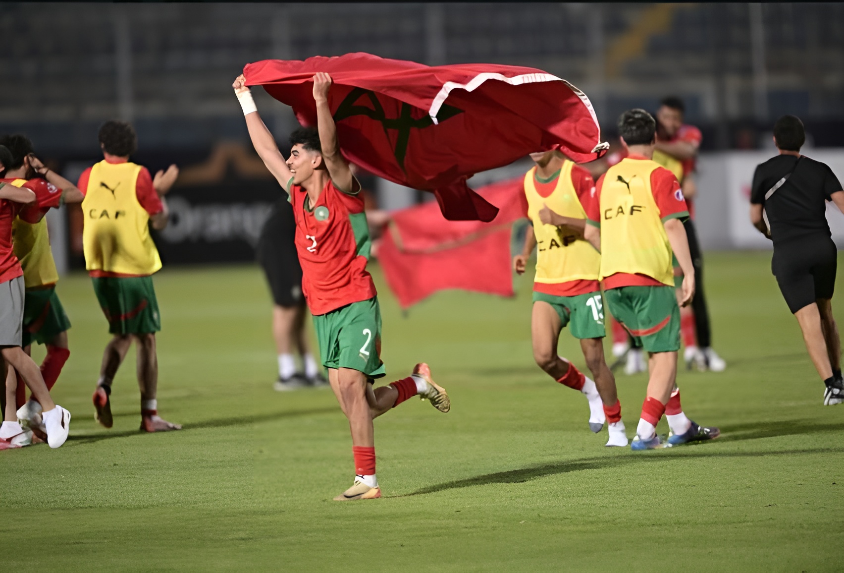المنتخب الوطني المغربي يبلغ نهائي كان الشباب بالتغلب على مصر 
