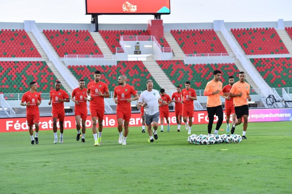 المنتخب الوطني ينهي تحضيراته لمواجهة البنين