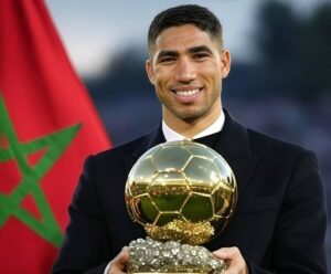 الكرة الذهبية حكيمي