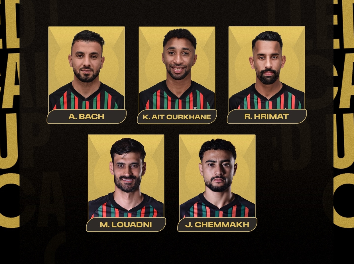 5 لاعبين من الجيش الملكي في قائمة المنتخب المحلي لنهائيات “الشان”