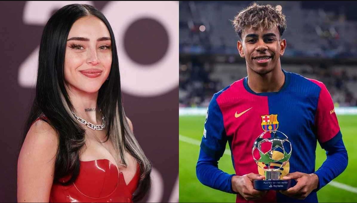علاقة لامين يامال ونيكي نيكول تُشعل الجدل بين جماهير برشلونة