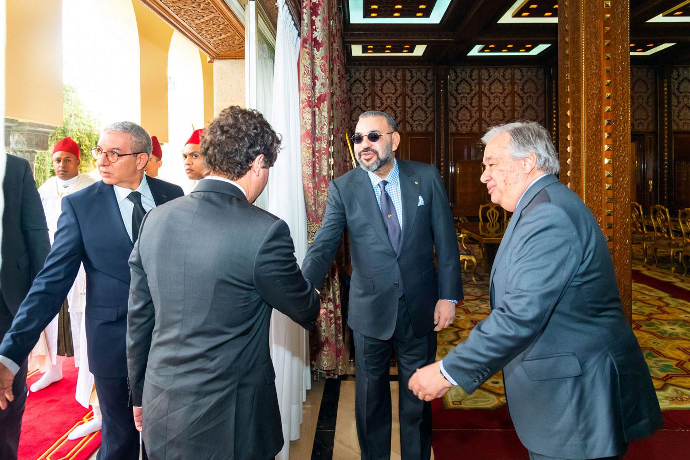 أنطونيو غوتيريش يراسل الملك